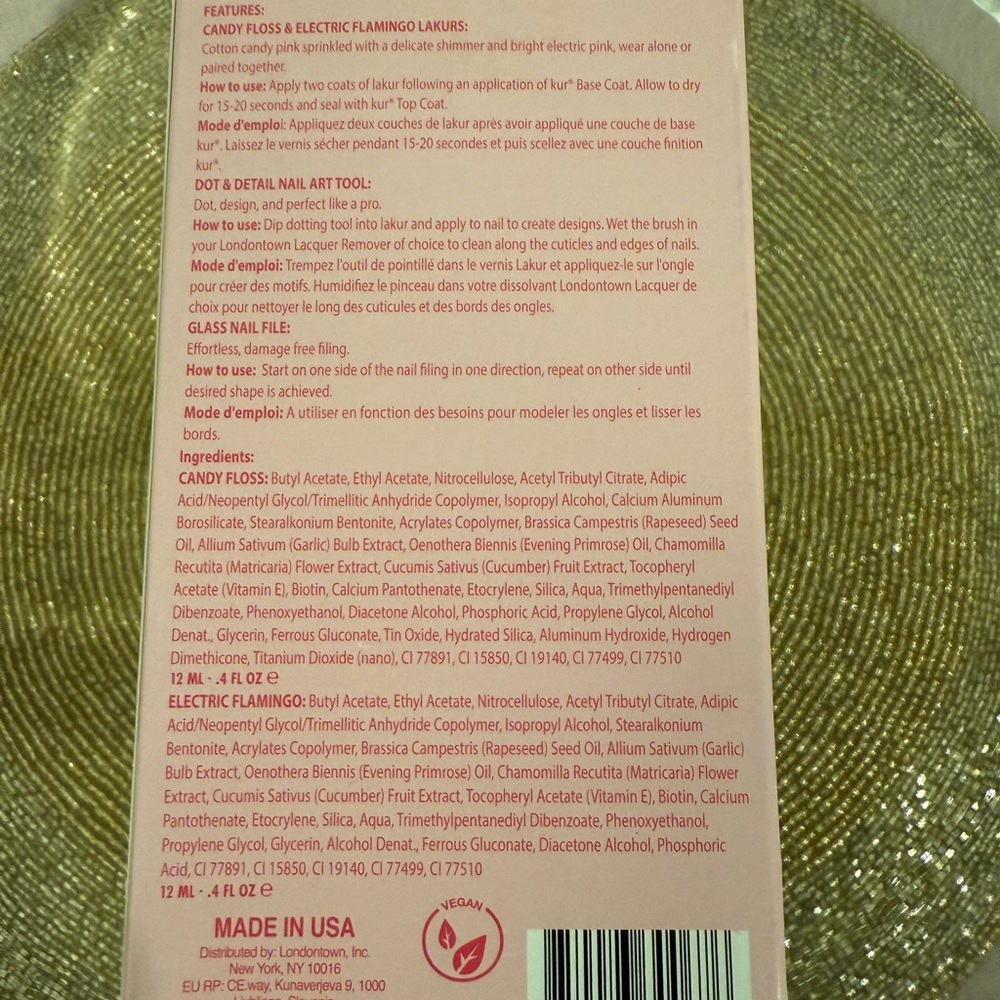 Londontown Queen of Hearts Galentine's Day Set - Pink and Red - Picture 4 of 4